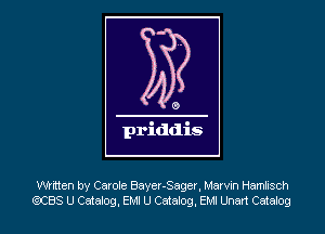 written by Carole Bayer-Sager, Marvin Hamlisch
(QCBS U Catalog, EMI U Catalog, EMI Unart Catalog