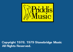 54

Buddl
??Music?

Copyright 1978, 1979 Smnebridgc Music
All Rights Resetved.