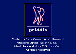 Wmen by Diane Warren, Albert Hammond
(?Edmons Sunset Publishing, Inc g
Albert Hammond MUSICMB Musuz Com,
All RiuHIS Reserved