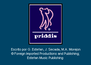 Escrito por G. Estefan, J. Secada, MA. Morejon
(9 Foreign Imported Productions and Publishing
Estefan Music Publishing