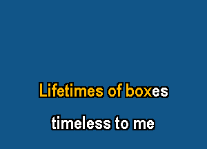 Lifetimes of boxes

timeless to me