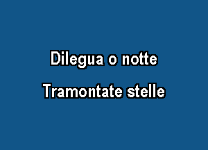 Dilegua o notte

Tramontate stelle