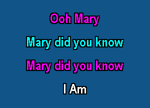 Mary did you know

lAm