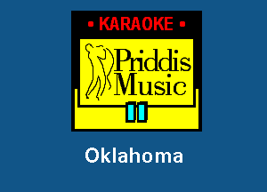 B?Pn'ddis

I 4 Music I

Oklahoma