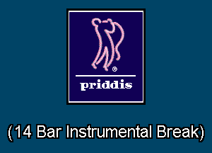 (14 Bar Instrumental Break)