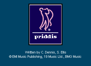 Whiten by C Dennis. S EIIIS
QWMI Musui Publishing, 19 MUSIC Ltd .85110 Music