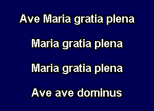 Ave Maria gratia plena

Maria gratia plena
Maria gratia plena

Ave ave dominus