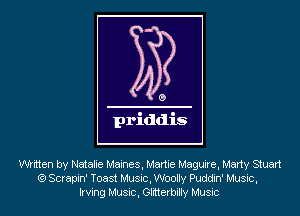 written by Natalie Maines, Martie Maguire, Marty Stuart
(9 Scrapin' Toast Music, Woolly Puddin' Music,
Irving Music, Glitterbilly Music