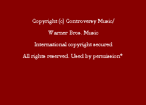 Copyright (c) Conmmy Municl
Wm Ema. Music

hman'onal copyright occumd

All righm marred. Used by pcrmiaoion