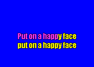 Put on a nanny face
DUI on a nanny face