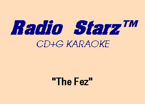 mm 5mg 7'

CEMG KARAOKE

The Fez