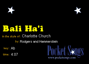 2?
1335111131 lHIa'i

hlhe 51er ot Chatlolte ChUIch
by Rodgers and Hammerstem

5,1ng PucketSmlgs

www.pcetmaxu