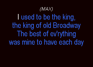 (MAX)