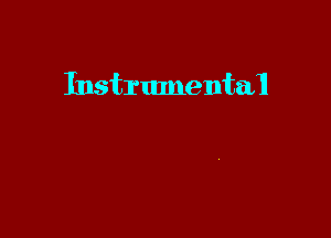 Instrumentai
