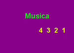 Musica

4321