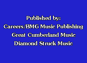 Published hm
CareerszMG Music Publishing
Great Cumberland Music

Diamond Struck Music