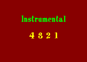 Instrumental

4821