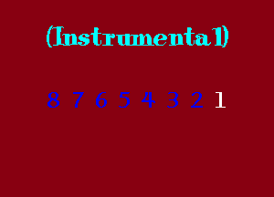 (InstrumentaI)

l