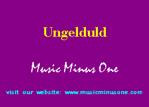 Ungelduld

Mazda MW 04w

visit our mbsitcz m.musicminusone.com