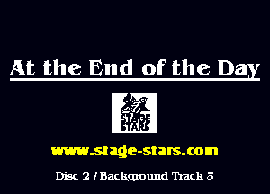 At the End of the D

www.stage-st BIS. com

Disc 2 lBackgmund 'hack 5