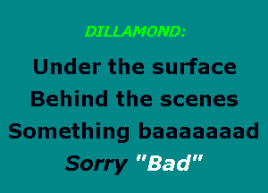 DILLAMOND.'