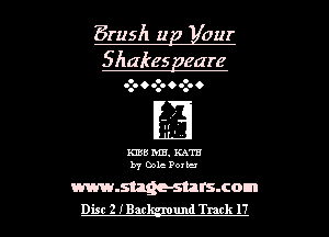 Brush 1133 your
Shakes gears

oz. 6 oz. O oz. 0

H'
.

K1258 MB. KATE
b7 Dole Pond

www.nage-surs.com
Dist 2 IBar und Track 17