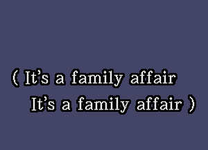 ( 153 a family affair

1133 a family affair )