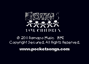 (9 QOII Romcpo Mm BHI
Copyright Secured All RoQMS Reserved.

www.pockctsongsmom