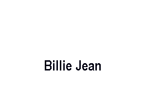 Billie Jean