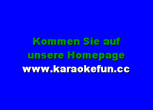 www.karaokefun.cc