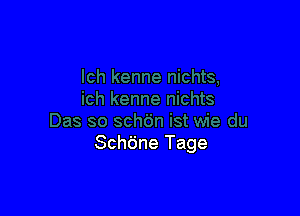 Schijne Tage