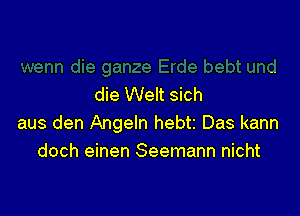 .e Erde bebt und