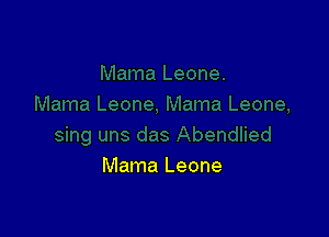 Mama Leone