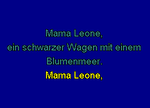 Mama Leone,