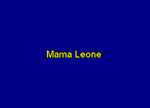 Mama Leone