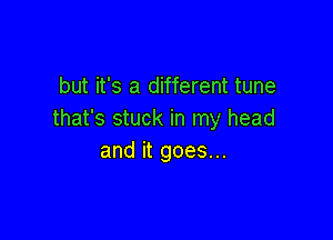 bMHSadmaemUme
that's stuck in my head

and it goes...