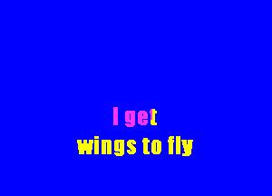 Iyet
wings to m!