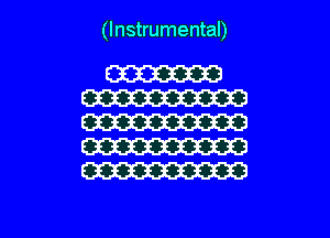(I nstrumental)