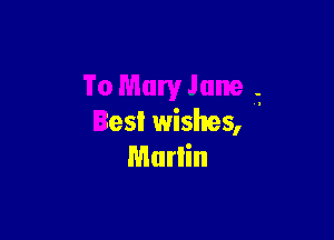 Iesl wishes,
Marlin
