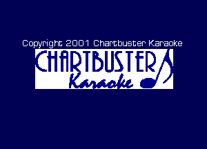 Copyright 2001 Chart

m2