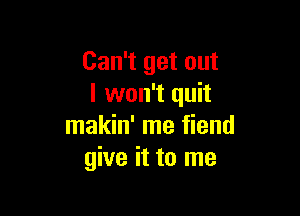 Knocked out
by your cold shot

I'm stuck in your
head like