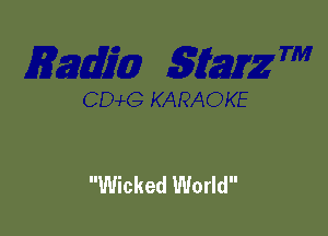 Wicked World