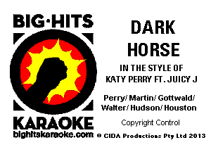 BIG'HITS DARK
'7 V HORSE

IN THE STYLE 0F
KA...

IronOcr License Exception.  To deploy IronOcr please apply a commercial license key or free 30 day deployment trial key at  http://ironsoftware.com/csharp/ocr/licensing/.  Keys may be applied by setting IronOcr.License.LicenseKey at any point in your application before IronOCR is used.