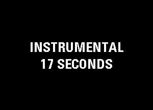 INSTRUMENTAL

17 SECONDS