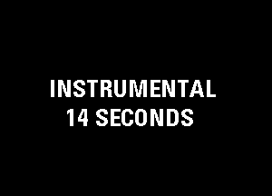 INSTRUMENTAL

14 SECONDS