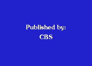 Published by

CBS