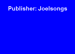 Publishert Joelsongs