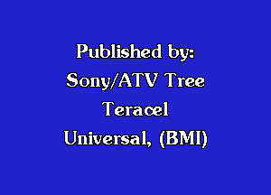 Published bgn
SonWATV Tree

Teraoel
Universal, (BMI)