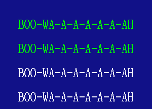 BOO-WA-A-A-A-A-A-AH
BOO-WA-A-A-A-A-A-AH
BOO-WA-A-A-A-A-A-AH
BOO-WA-A-A-A-A-A-AH