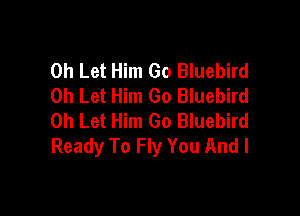 0h Let Him Go Bluebird
on Let Him Go Bluebird

0h Let Him Go Bluebird
Ready To Fly You And I